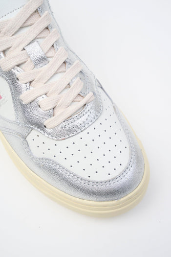 Sneaker White/silver Donna - 4
