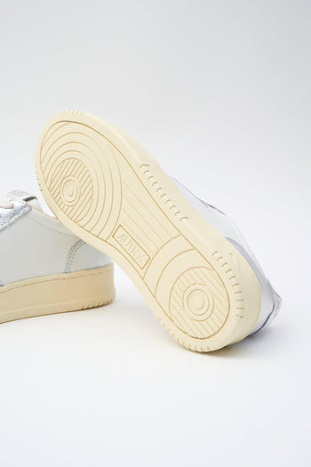 Sneaker White/silver Donna - 6