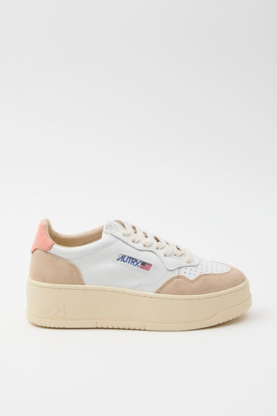 Sneaker White/peach Donna