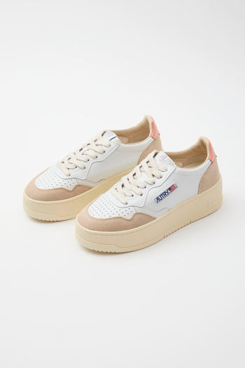 Sneaker White/peach Donna - 2