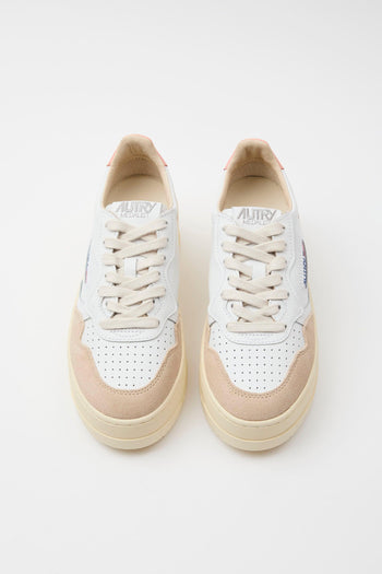 Sneaker White/peach Donna - 3