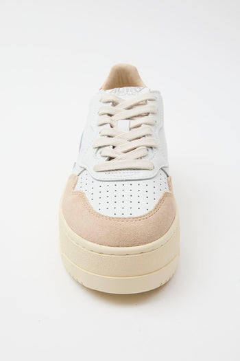Sneaker White/peach Donna - 4