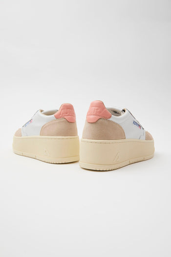 Sneaker White/peach Donna - 7