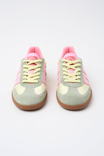 Back 70 Sneaker Yellow/green/pink Donna - 3