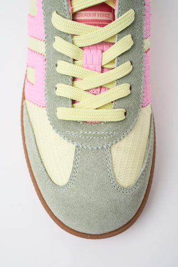 Back 70 Sneaker Yellow/green/pink Donna - 6