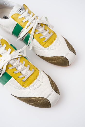 Sneaker White/green Uomo - 4