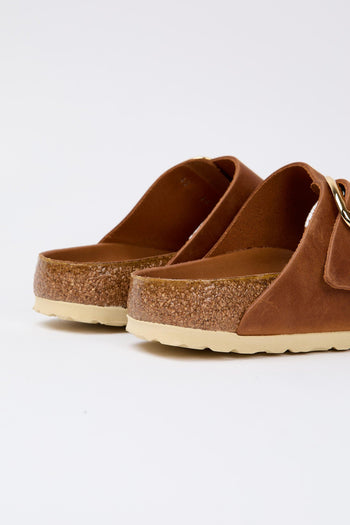 Ciabatta Cognac Donna - 4