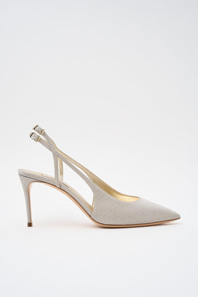Slingback Champagne Donna