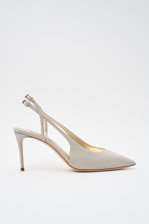 Slingback Champagne Donna