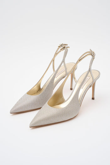 Slingback Champagne Donna - 2