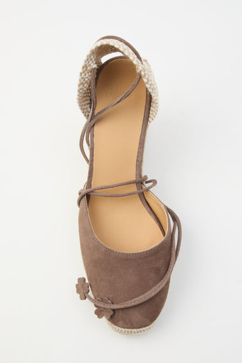 Zeppa Taupe Donna - 7