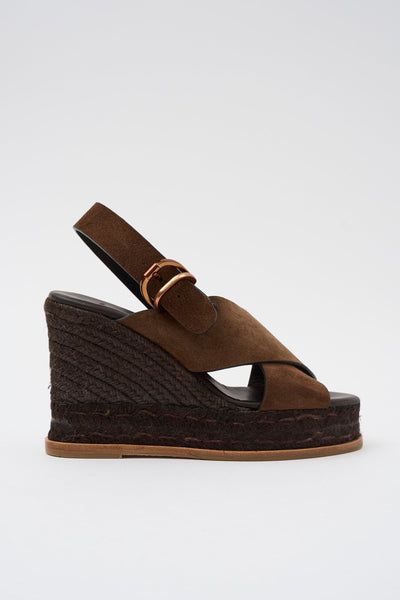 Zeppa Marron Choc. Donna