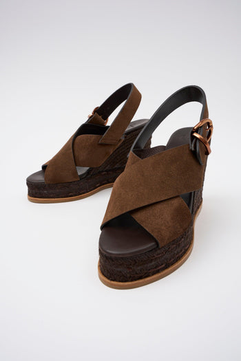 Zeppa Marron Choc. Donna - 6