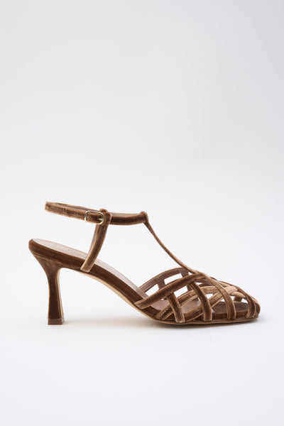Sandalo Caramello Donna