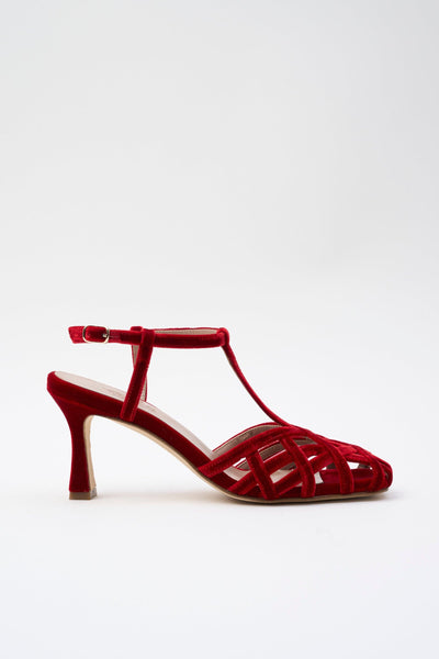 Sandalo Rosso Donna