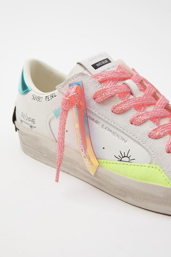 Sneaker White Donna - 4