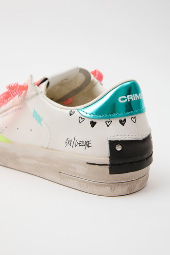Sneaker White Donna - 7