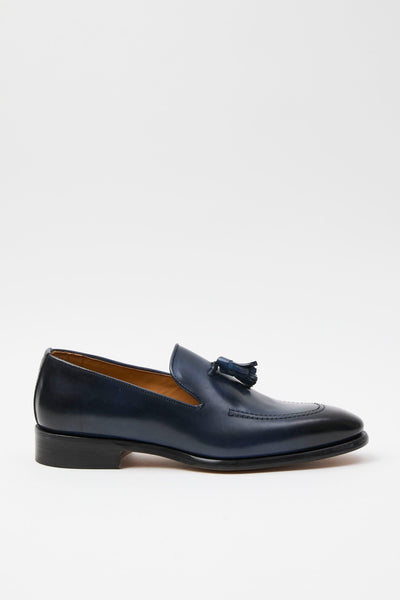 D.d. Gold Label Mocassino Blu Uomo