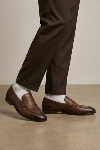 Mocassino Marrone Uomo - 6