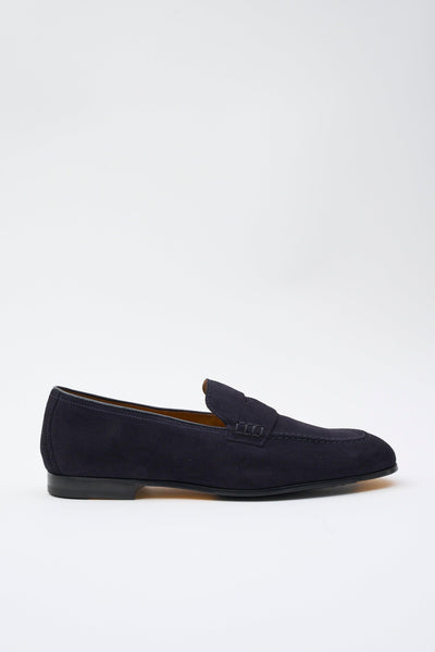 Mocassino Blu Uomo