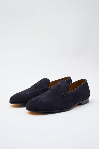 Mocassino Blu Uomo - 2