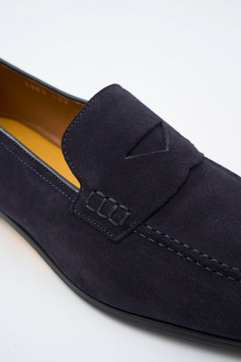 Mocassino Blu Uomo - 4