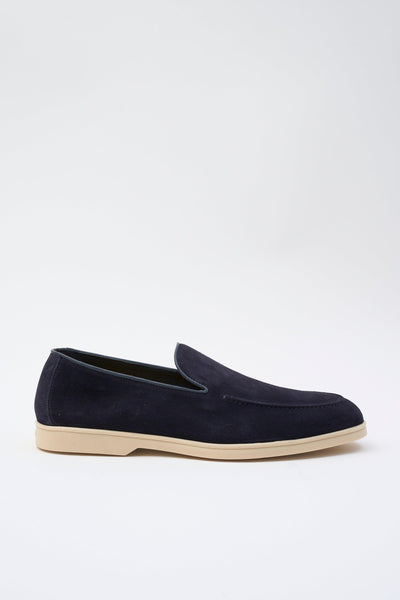 Mocassino Blu Uomo