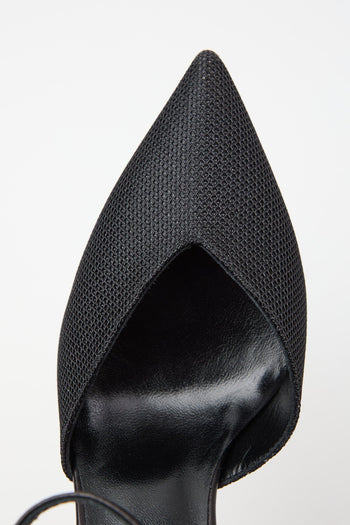Slingback Nero Donna - 6