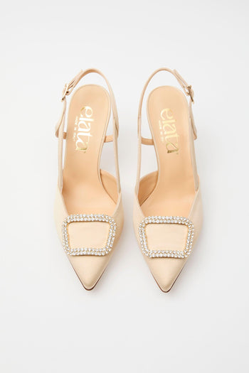 Slingback Dorato Donna - 3