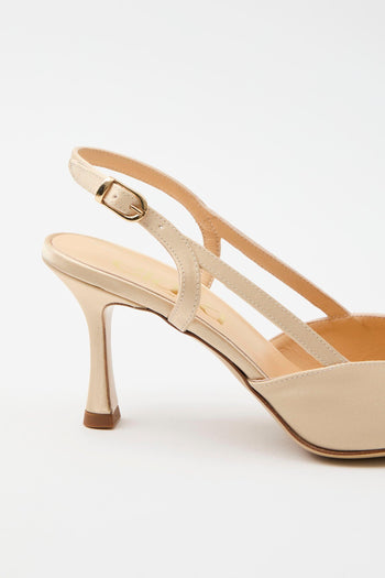 Slingback Dorato Donna - 4