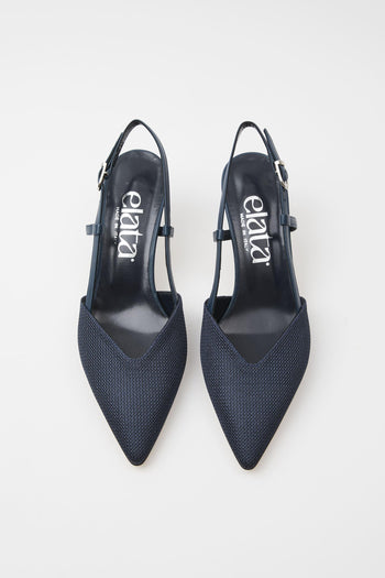 Slingback Blu Donna - 4