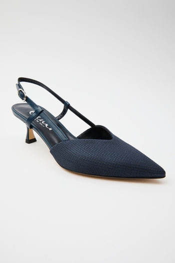Slingback Blu Donna - 5