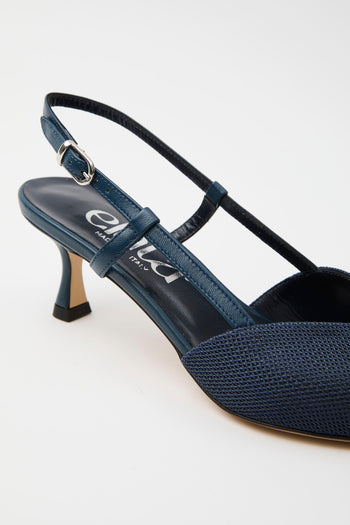 Slingback Blu Donna - 6