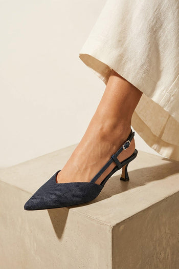 Slingback Blu Donna - 9