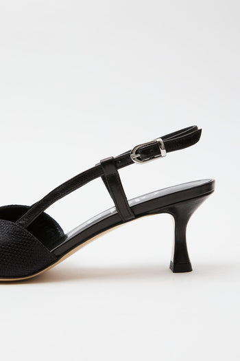 Slingback Nero Donna - 4