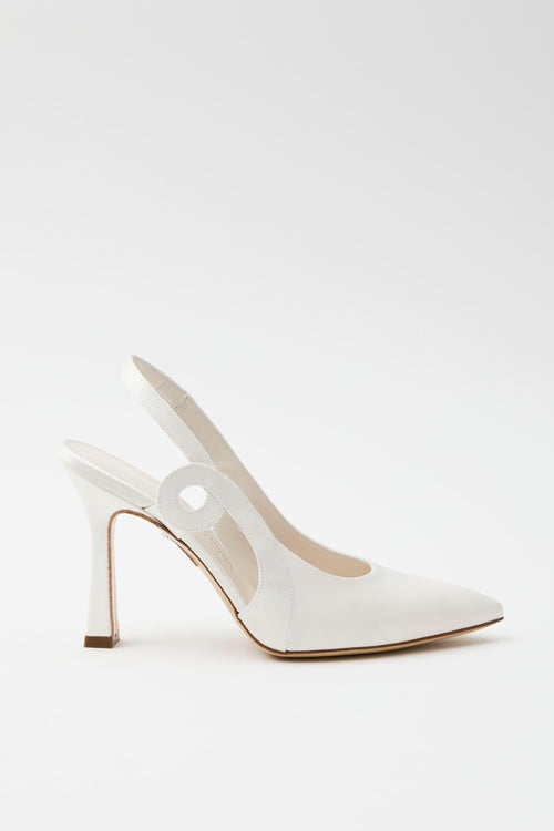 Slingback Bianco Donna