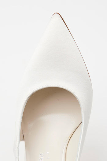 Slingback Bianco Donna - 6