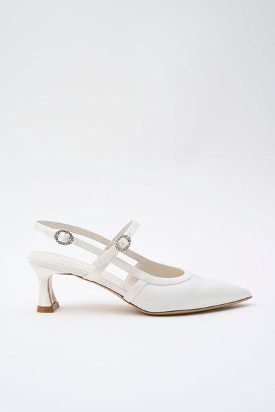 Slingback Bianco Donna