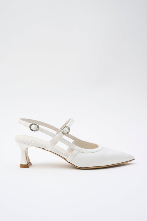 Slingback Bianco Donna