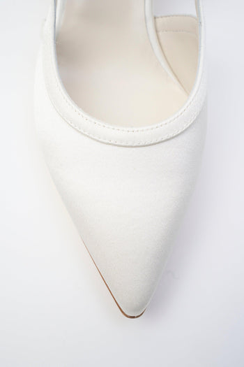 Slingback Bianco Donna - 4