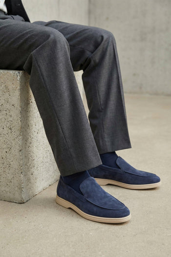 Mocassino Blu Uomo - 9