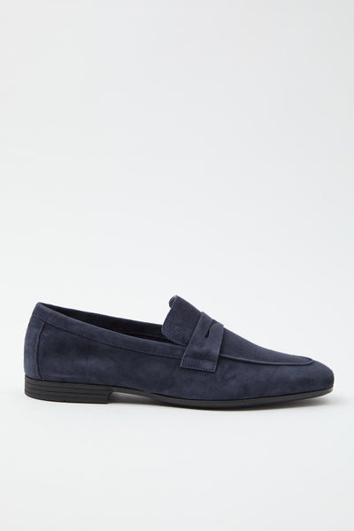 Mocassino Blu Uomo