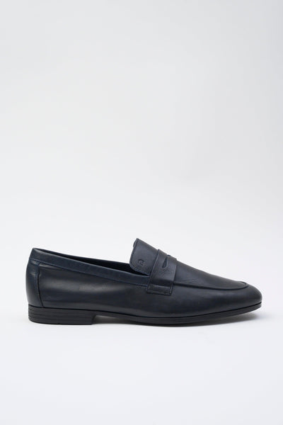 Mocassino Blu Uomo
