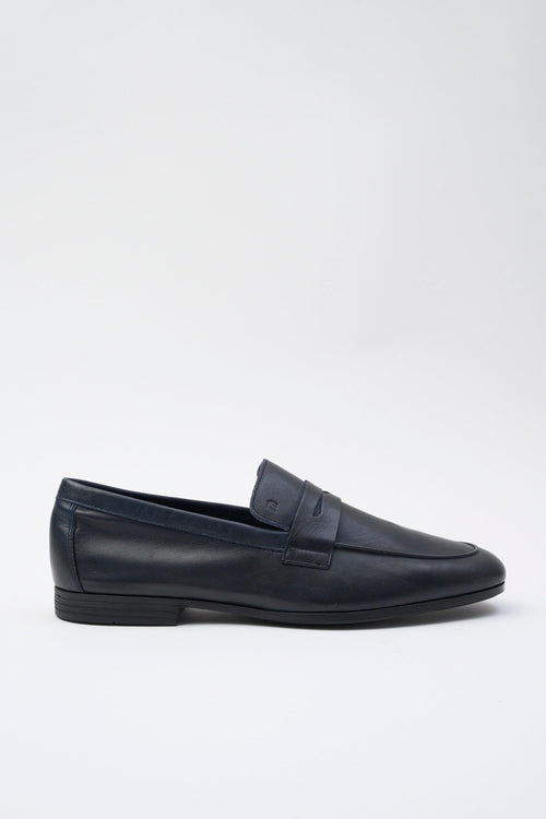 Mocassino Blu Uomo