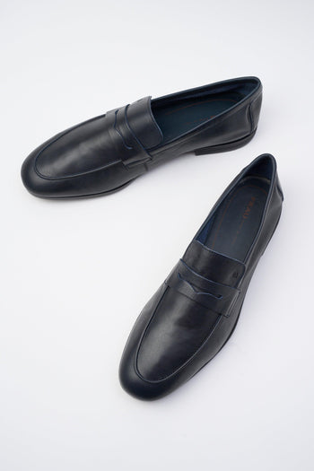 Mocassino Blu Uomo - 3