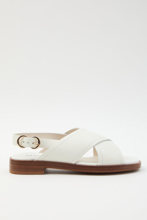 Sandalo Off White Donna