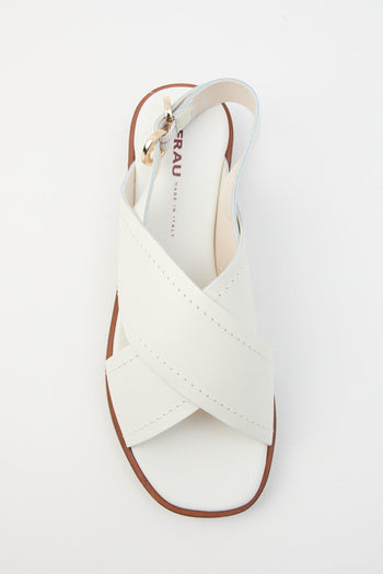 Sandalo Off White Donna - 4