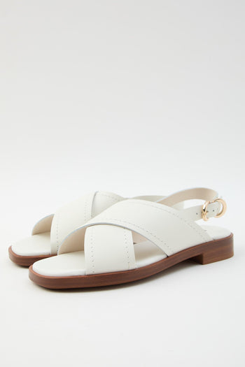 Sandalo Off White Donna - 6