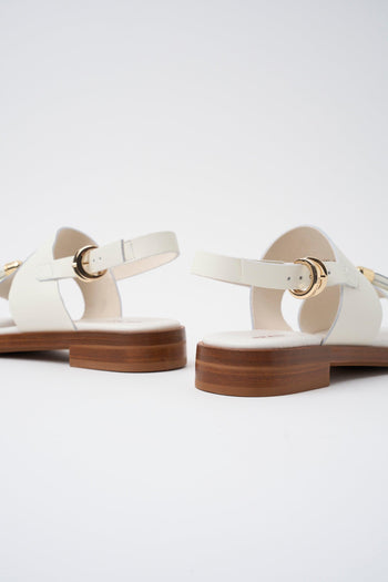 Sandalo Off White Donna - 5