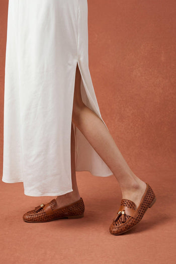 Mocassino Cognac Donna - 9